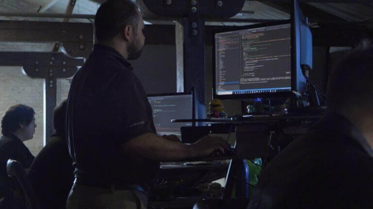 Employees working at SOC.