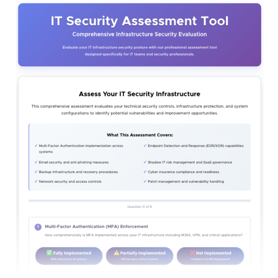IT Security Assessment Tool