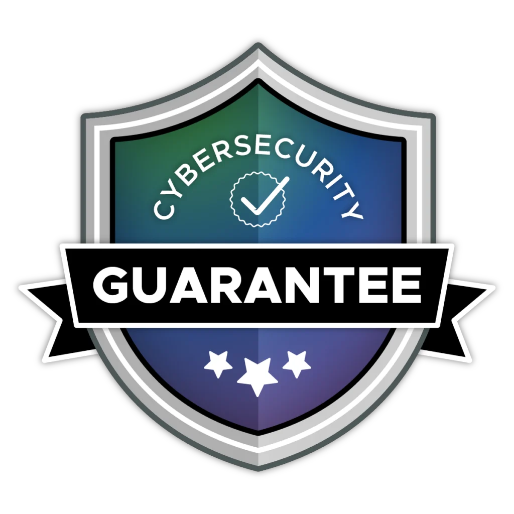 Corsica Technologies Cybersecurity Guarantee Badge