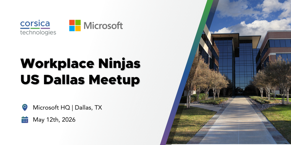 Microsoft Workplace Ninjas US Dallas Meetup 2026