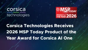 MSP Today PotY Award 2026 - Corsica AI One