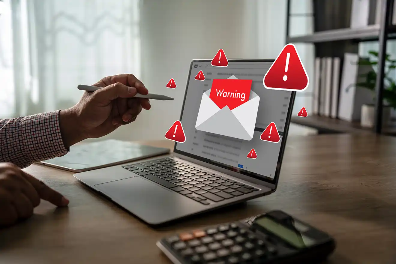 Signs of business email compromise