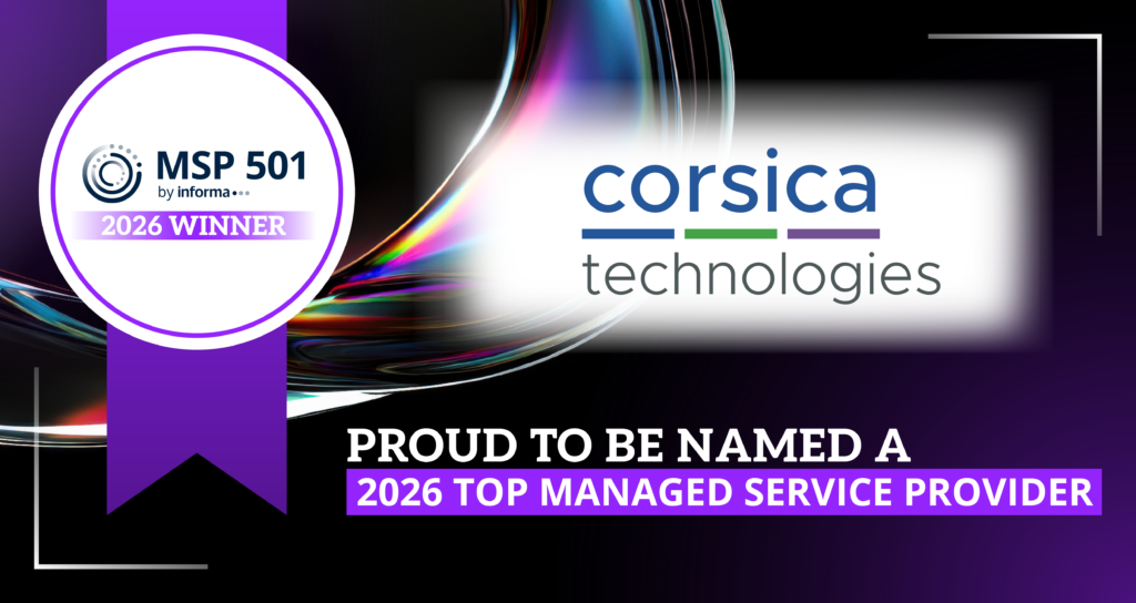 Corsica Technologies ranked #51 on the MSP 501 global 2026 list
